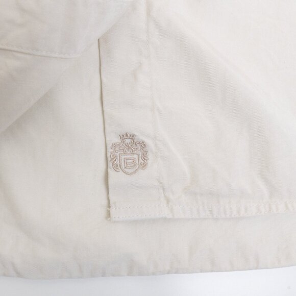 Aritzia Babaton Utility Shirt Relaxed Tencel Twill Button Up Shirt Off White - Picture 11 of 15